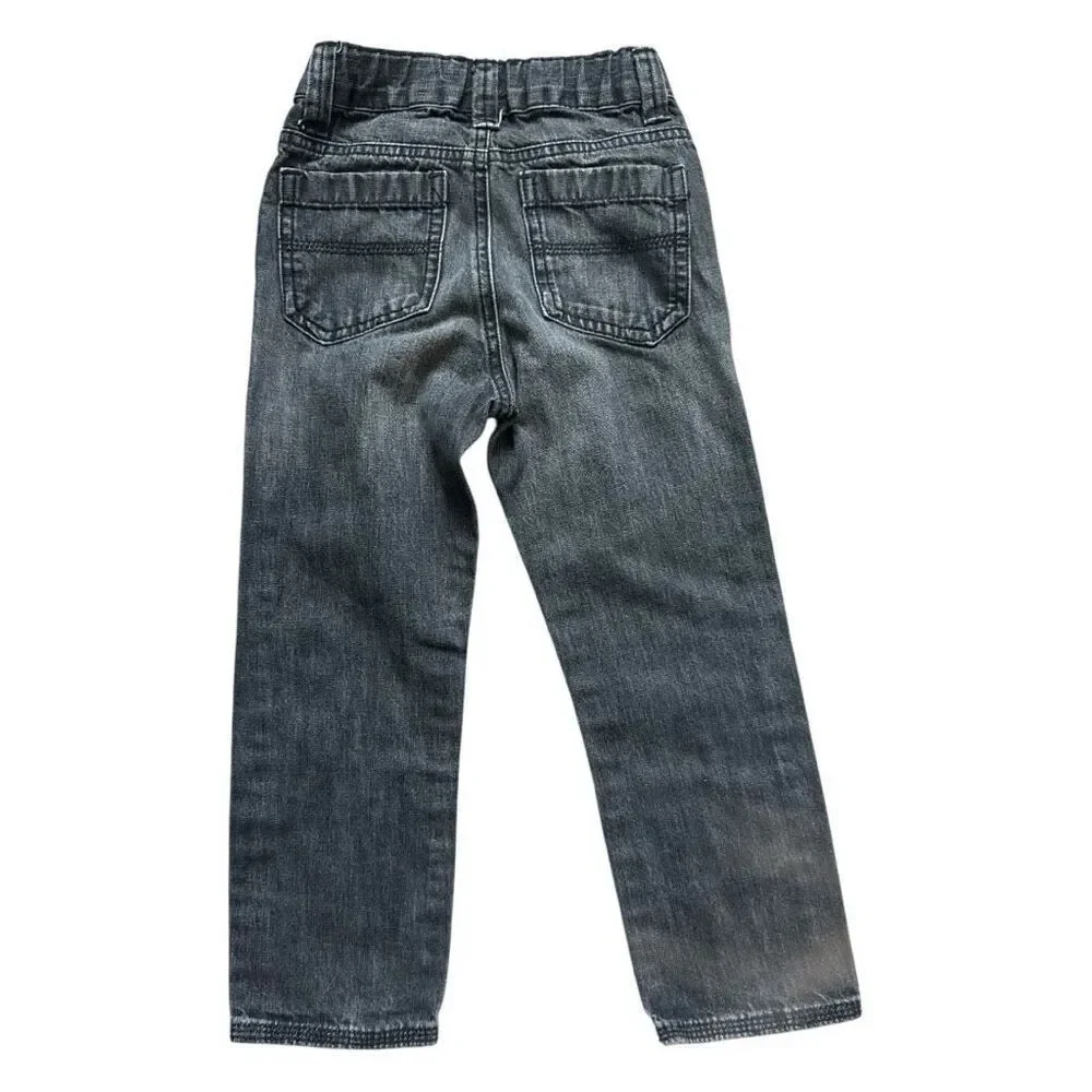 Toddler Boys Old Navy Black Rinse Skinny Jeans  - Sz 4T